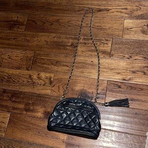 First Edition Quilted Crossbody Mini Bag